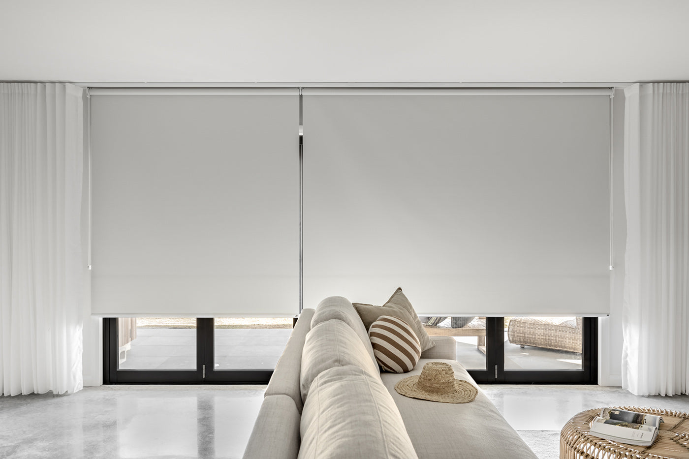 Roller Blinds - Plain Grain Series